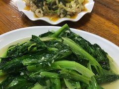 清炒菜心-苏记农家菜馆