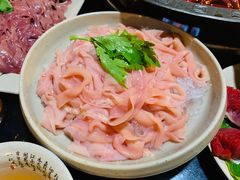 鸭肠-茅草房·河畔园林火锅