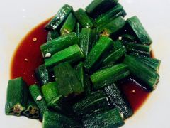 凉拌秋葵-西贝(上海新梅广场店)