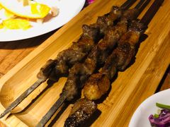 烤羊肉串-阿罗新疆菜(人民广场店)