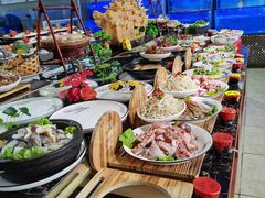 自助取餐区-前王院•巧克力海鲜市集餐厅(万平口店)