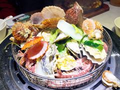 海鲜锅套餐-船梆煮•蒸汽海鲜·炉火烤肉(五四广场店)