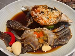 -草家酱蟹炭火烤肉店(珲春南路一店)
