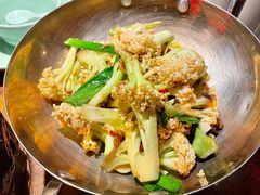干锅有机花菜-绿茶餐厅(蓝色港湾店)