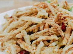 椒盐茶树菇-老四川平头酸菜鱼(衙前店)