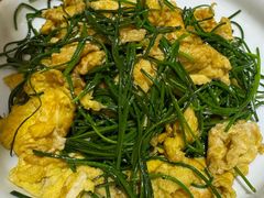 草原鲜沙葱炒鸡蛋-蒙亨·手把肉·蒙古包文化主题餐厅(天恒广场店)