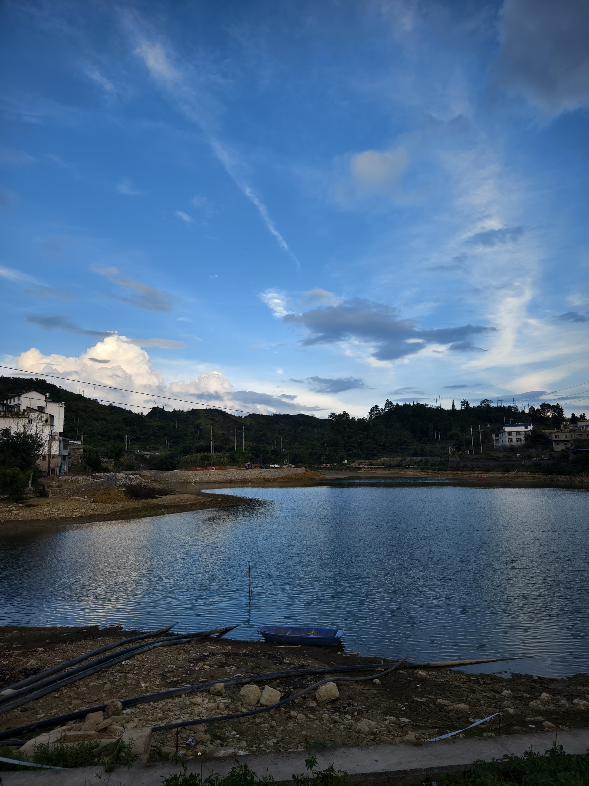 盖县转山湖水库风景区图片