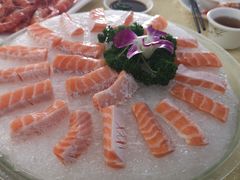三文鱼腩刺身-广胜通达海鲜食府(黄沙店)