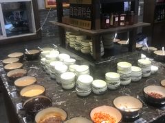 自助调料区-乡土黄·鲜牛肉火锅·小龙虾(兴业街店)