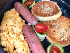 BRUNCH&nbsp;法式早餐盘-研途咖啡馆(健康路店)
