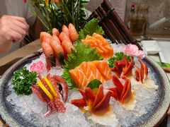 甜虾刺身-大渔铁板烧(花园道店)
