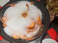 盐焗大虾-恭喜上堓砂锅焗·海鲜大排档(闵行龙湖店)