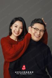 -时光纪亲子全家福照相馆(静安店母女写真父母纪念照)