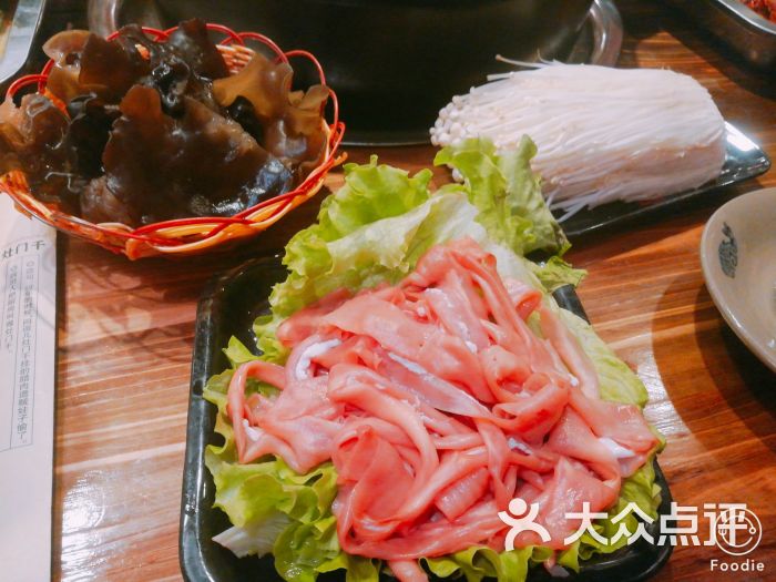 灶门签串串香火锅店鸭肠图片 - 第5张