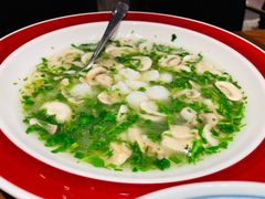 荠菜虾仁烩蘑菇-上海人家花樣年华(中山公园店)