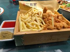 -二姐家三个拿手菜·北塘海鲜·大馅锅贴王(成林道店)