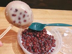 红豆钵仔糕-兰芳园丝袜奶茶