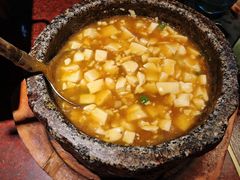 石锅鸡汤豆腐-绿茶餐厅(华联万柳店)