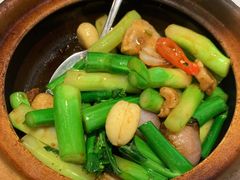 虾酱啫芥兰-粤来记·啫啫煲·点心(日月光店)