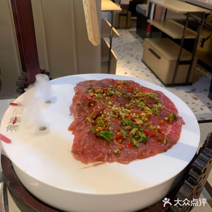 渡娘火锅(大兴大悦春风里店)手打鲜椒嫩牛肉图片