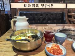 -明洞阿姨·韩式酱蟹烤肉·创意料理(三元桥店)