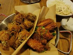炸鸡翅一半一半-富乐满韩国正宗炸鸡韩国料理(虹泉路店)
