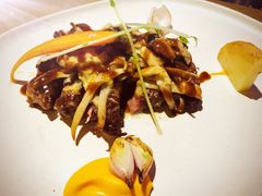 澳洲肉眼牛排焗芝士菌菇酱-造精酿餐厅