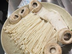 菌类拼盘-친구亲顾韩国烤肉专门店(蓉花里店)