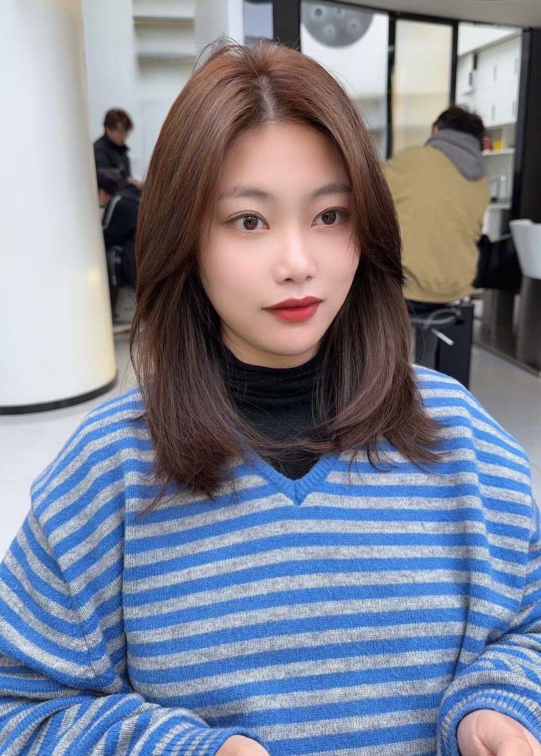 锁骨发发型 发型设计 附近哪里做头发好