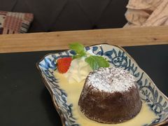 自制熔岩巧克力蛋糕-LA  PETANQUE(泰安路店)