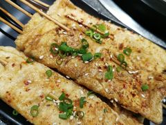 蒜香豆皮-野迹·石橄榄鸡·烧烤(新洲店)