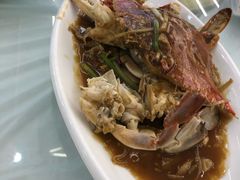 舟山梭子蟹-渔中舟海鲜大排档(普陀沈家门店)