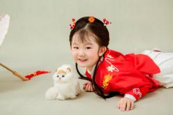 -唐小主古装儿童摄影馆·儿童汉服妆造·摄影跟拍