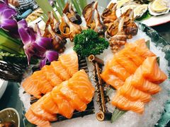 三文鱼刺身-金龙·打边炉(南京西路店)