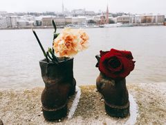 -多瑙河畔鞋履雕塑