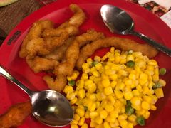 蒜香炸鸡翅-好伦哥比萨烤肉自助(八里桥店)
