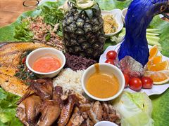-沐毫傣泐云南菜孔雀宴•手抓饭傣味烧烤(曼听店)