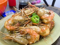 胡辣罗氏虾-贞姨美食·老字号海鲜大排档