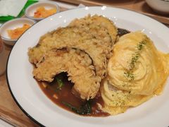 炸玉米片南瓜咖喱蛋包饭-池奈·咖喱蛋包饭(熙地港店)