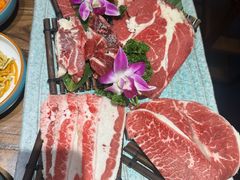 -明洞阿姨·韩式酱蟹烤肉·创意料理(三元桥店)