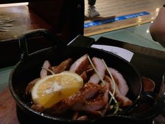 BBQ黑猪颈肉配酸辣汁-IL Forno 意坊·意大利餐厅(温州万象城店)