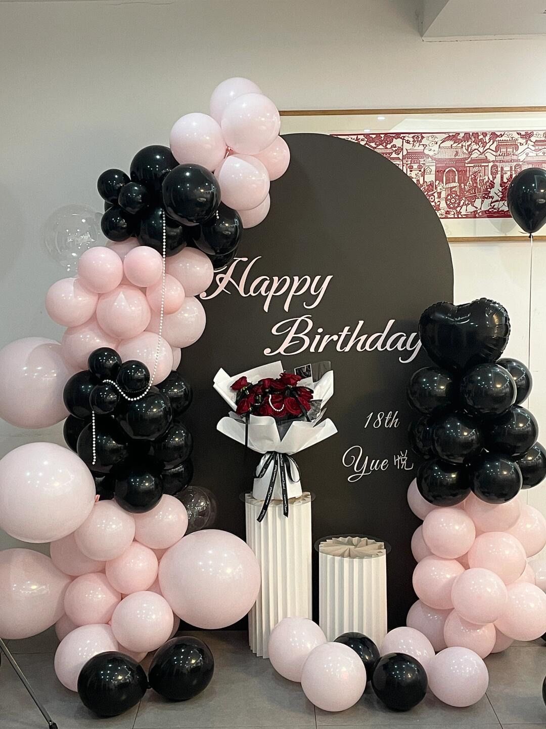 18岁成人礼布置