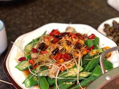 秋葵炝扇贝-新渝干锅辣鸭头(万年泉路店)
