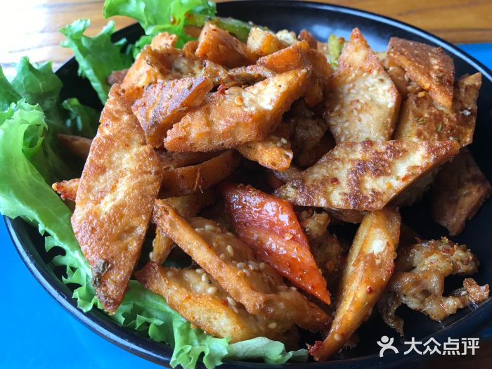 樓蘭古麗新疆菜(鐘樓眾匯店)戈壁灘炒饢圖片