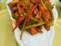 鱼香茄条-强氏喜阿婆粥饼店(鼓楼东街店)