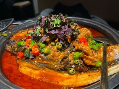-探鱼·鲜青椒爽麻烤鱼(番禺万达店)