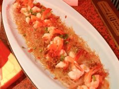 蒜蓉粉丝虾-绿茶餐厅(蓝色港湾店)