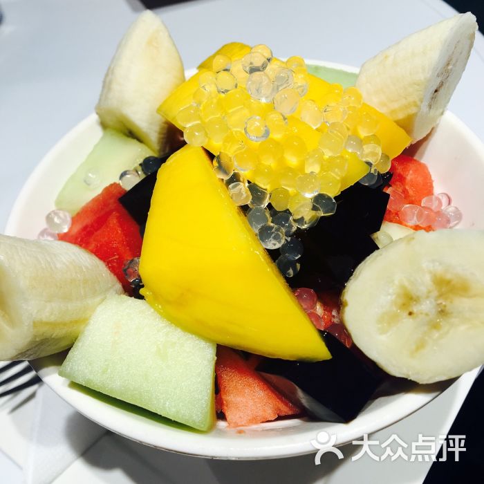 聪少甜品(日月光店)杂果龟苓膏图片 - 第6张