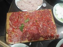 双椒牛肉-红九格老火锅(三峡广场店)