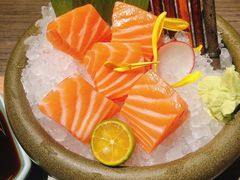 三文鱼刺身-炙柒Sekinana·精致日料(合生汇店)